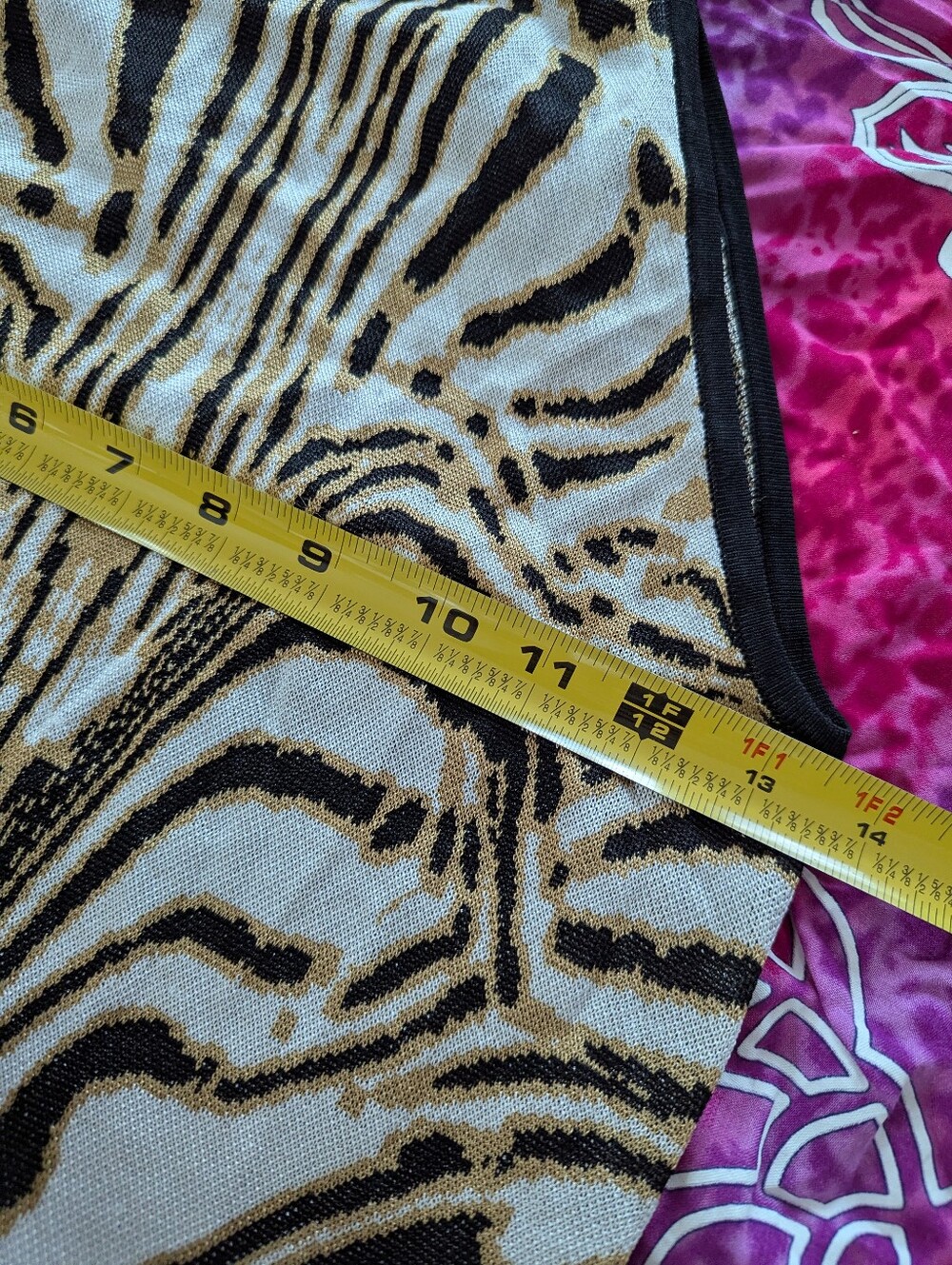 Karen Millen NWT Slinky Animal Print Knit Maxi Dress 4 Halter Safari Cocktail - Picture 11 of 12